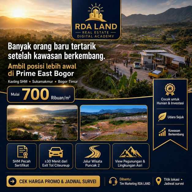 Brosur kavling SHM Puncak Dua Bogor Prime East Bogor 5