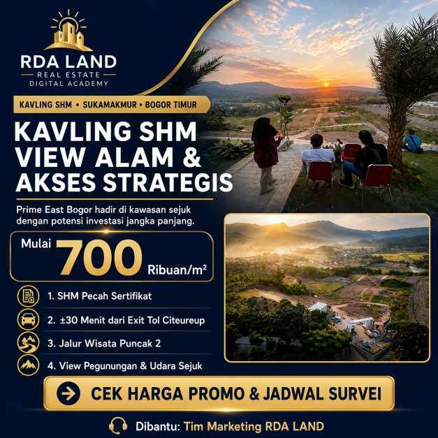 Brosur kavling SHM Puncak Dua Bogor Prime East Bogor 8