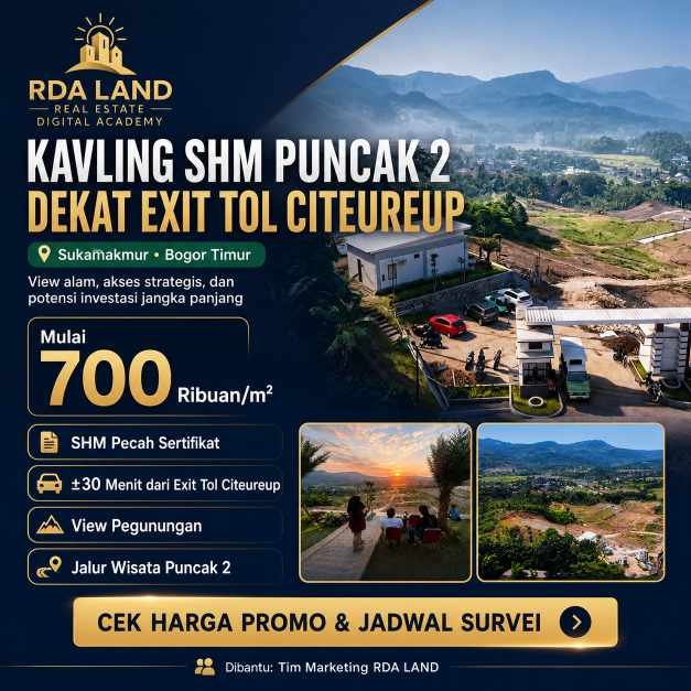 Brosur kavling SHM Puncak Dua Bogor Prime East Bogor 9