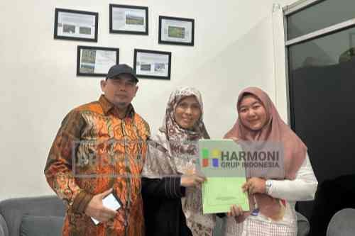 Dokumentasi serah terima sertifikat Prime East Bogor 3
