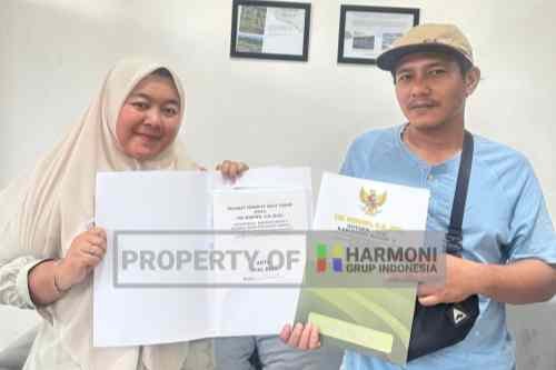 Dokumentasi serah terima sertifikat Prime East Bogor 5